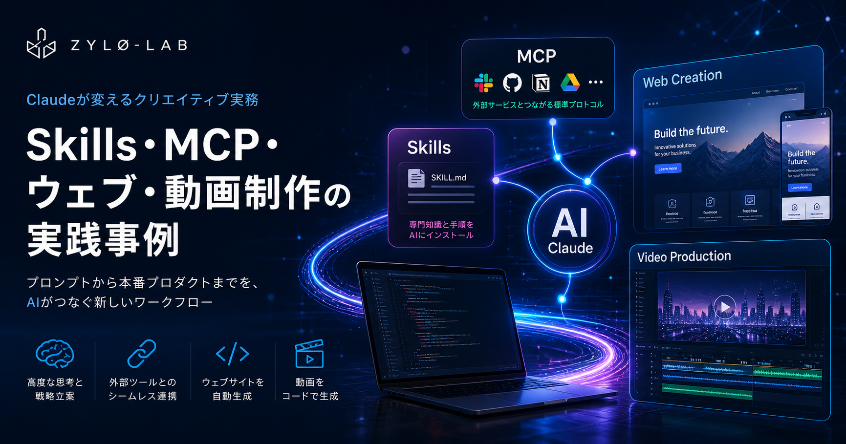 Claude Skills・MCP・Remotionによるエンジニア向け実践ガイド